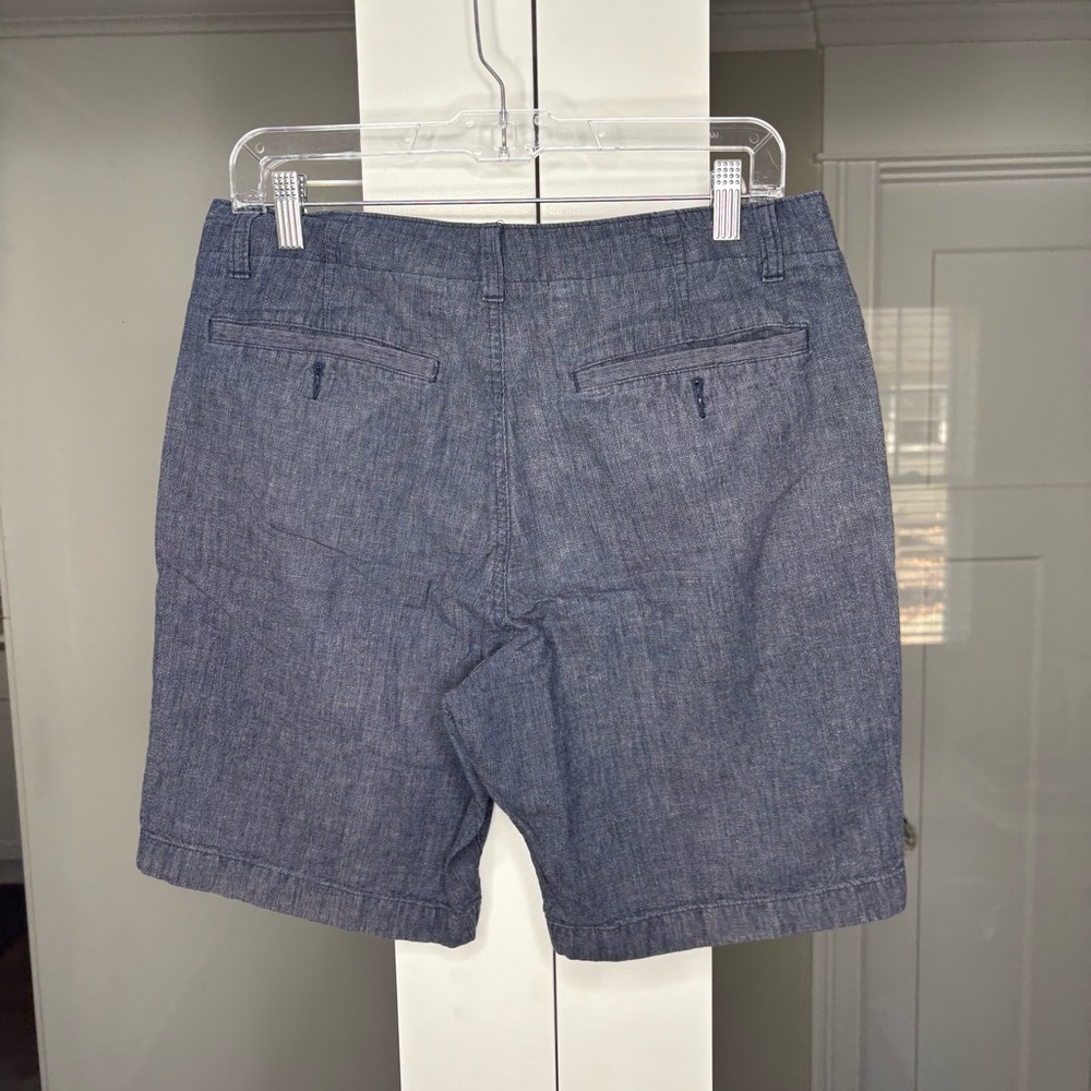 NWT J. Crew 9" Broken-in Gramercy Short Heathered Blue - Picture 2 of 4